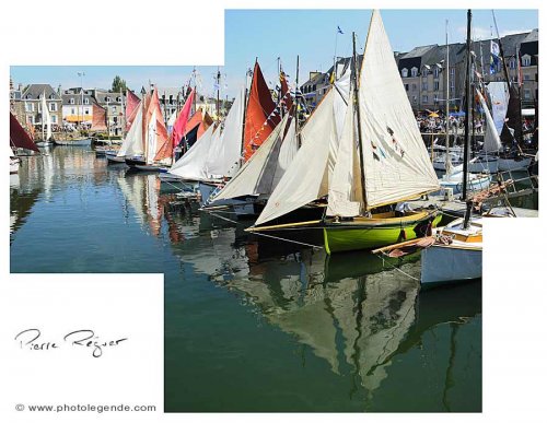 Vieux gréements à Paimpol