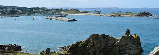 Le Diben vu de la pointe de Primel