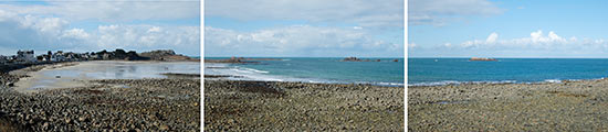 La plage de Primel-Trégastel à Plougasnou