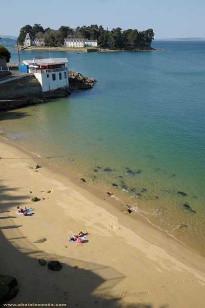 La plage des Dames à Douarnenez