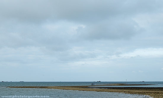 Le sillon noir à Pleubian